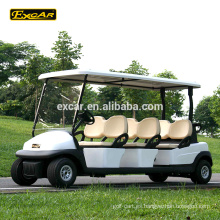 EXCAR 6 pasajeros barato carro de golf eléctrico golf car china mini bus
